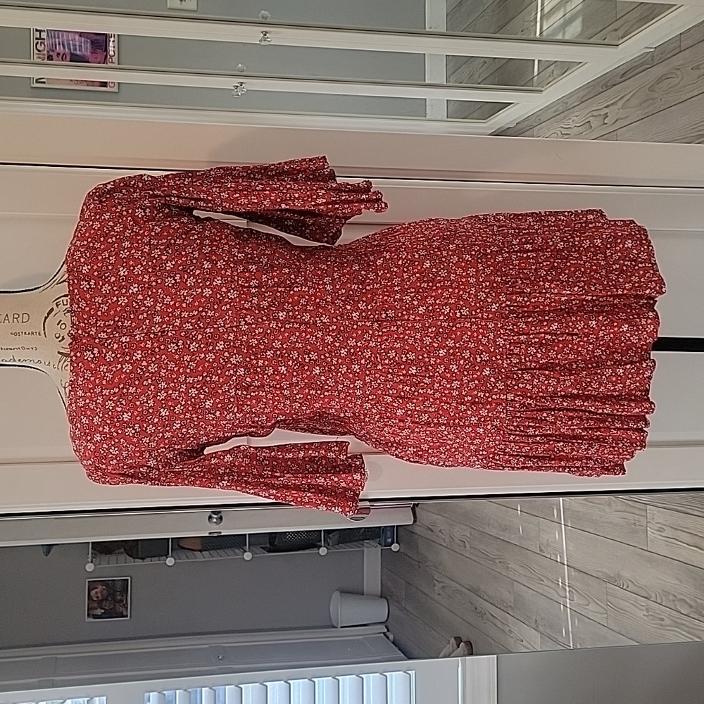 Flutter Sleeve Dress - Picture 3 of 4